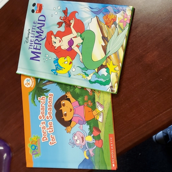 Other - **Host Pick** Dora the Explorer and The Little Mermaid books